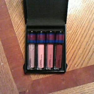 MAC lipglass #4set