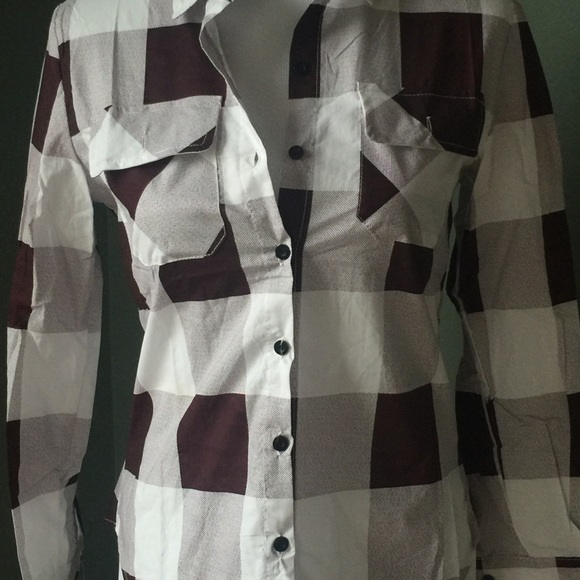 SALE!!🆕Long Sleeve Plaid Shirt - Picture 2 of 4