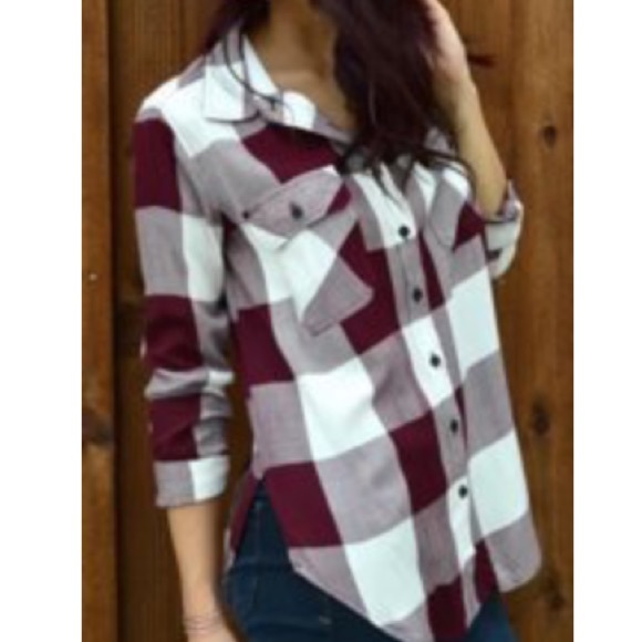 SALE!!🆕Long Sleeve Plaid Shirt - Picture 3 of 4