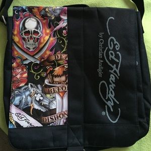 Ed hardy over shoulder bag