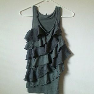 grey Charlotte russe blouse