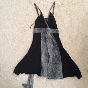 Short black dress