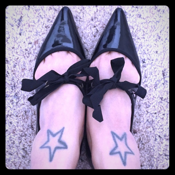 Marc by Marc Jacobs patent ballerina flats