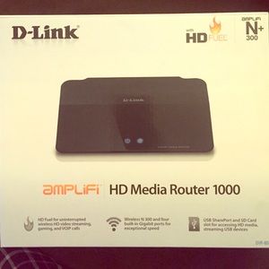 Barely used D-Link HD router N 300