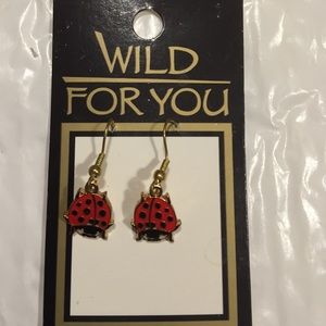 Ladybug earrings