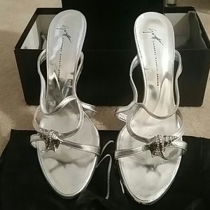 Giuseppe Zanotti Silver Heels