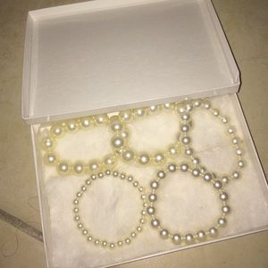 Pearl bracelets