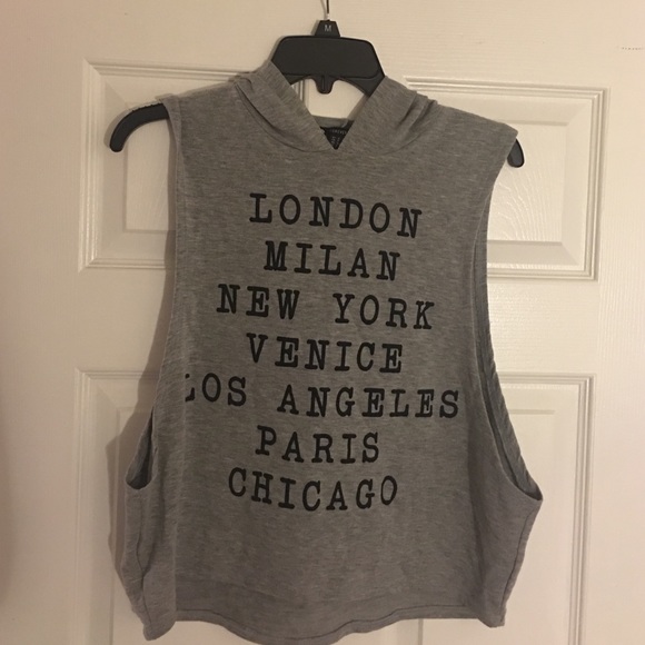 Forever 21 Logo Top Sleeveless - Picture 1 of 2