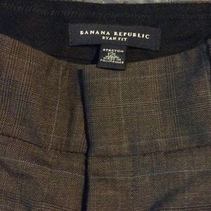 Banana Republic "Ryan" cut slacks.
