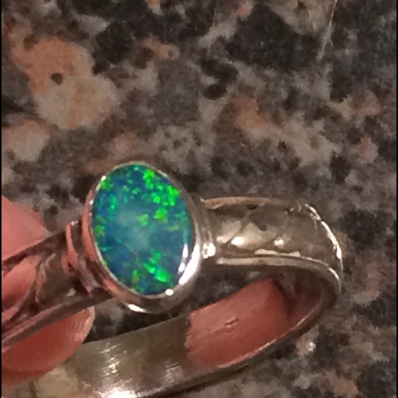 Beautiful Sterling silver & Opal ring 💖✨ - Picture 4 of 4