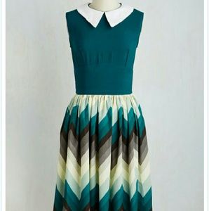 Modcloth Pinnacle of Prim dress