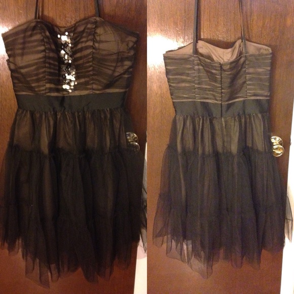 Black homecoming dress. Worn once.