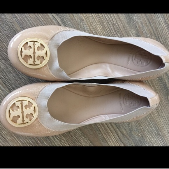 Tory Burch Nude Caroline ballet flat