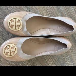 Tory Burch Nude Caroline ballet flat