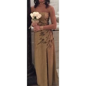 Floor length formal dress