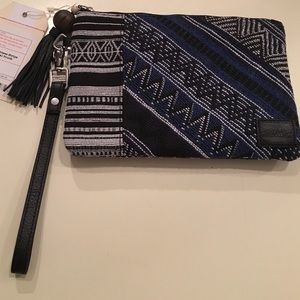 TOMS Sightsee Stripe Tribal Pouch