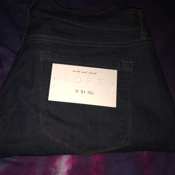 Never worn Loft jeans