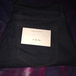 Never worn Loft jeans