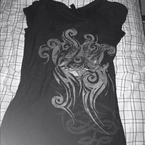 Shirt with heart design