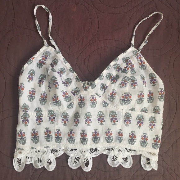 Free People Tops - 🔺SOLD🔺Free people floral lace bralette