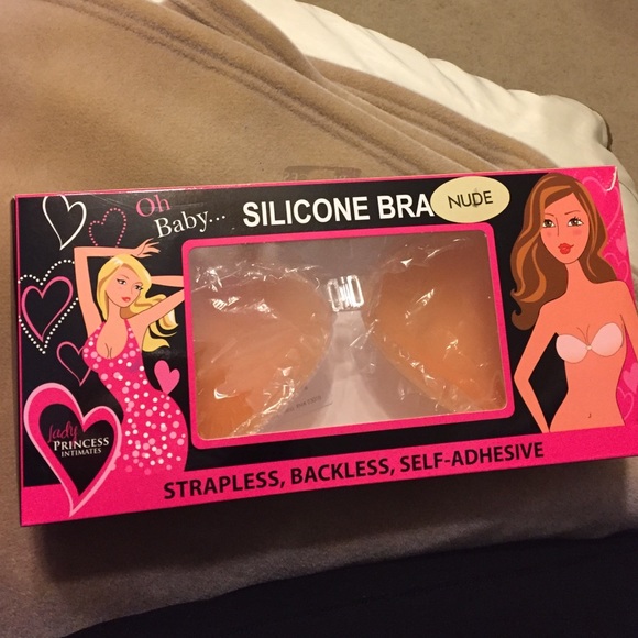 Silicone bra Nude