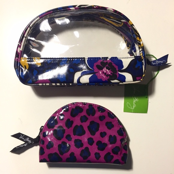Vera Bradley Other - Vera Bradley Clear Cosmetic Case Duo