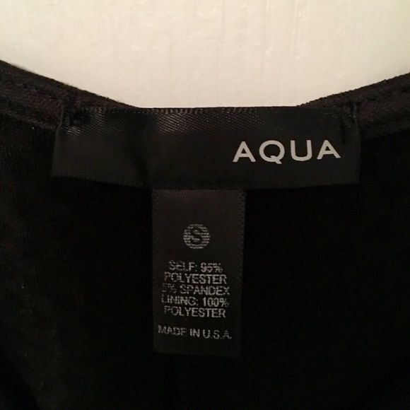 Aqua Black Skater Dress - Picture 2 of 2