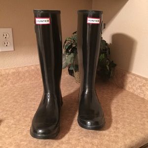 Hunter Rain Boots Wide Calf