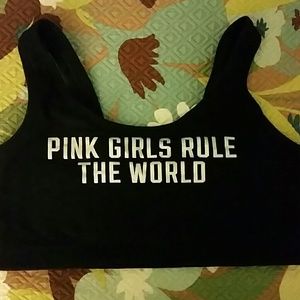 PINK Nation exclusive fashion show sport bra top