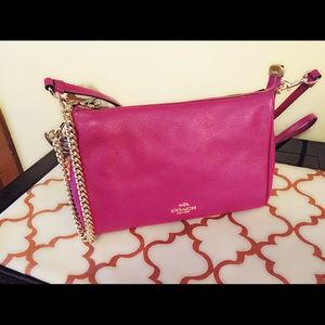 Authentic Coach Leather Crossbody Bag. Authentic Coach Leather Crossbody Bag.