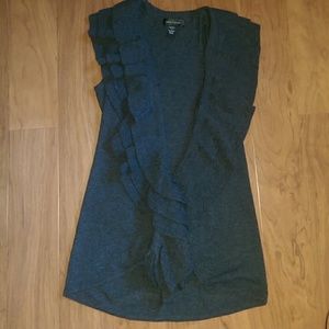 Cable & Gauge open knit vest