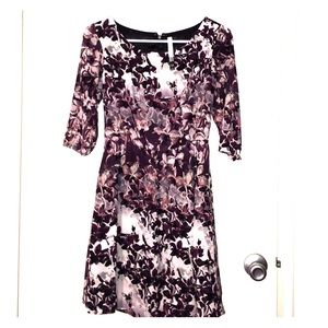 Purple Floral Dress
