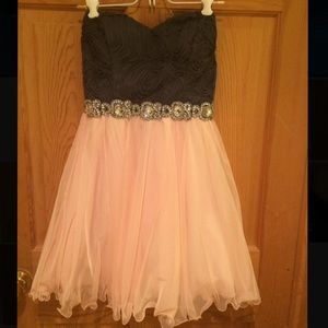 Strapless Sweet heart neckline dress