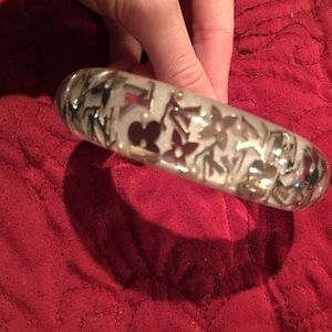 Louis Vuitton clear bracelet never worn