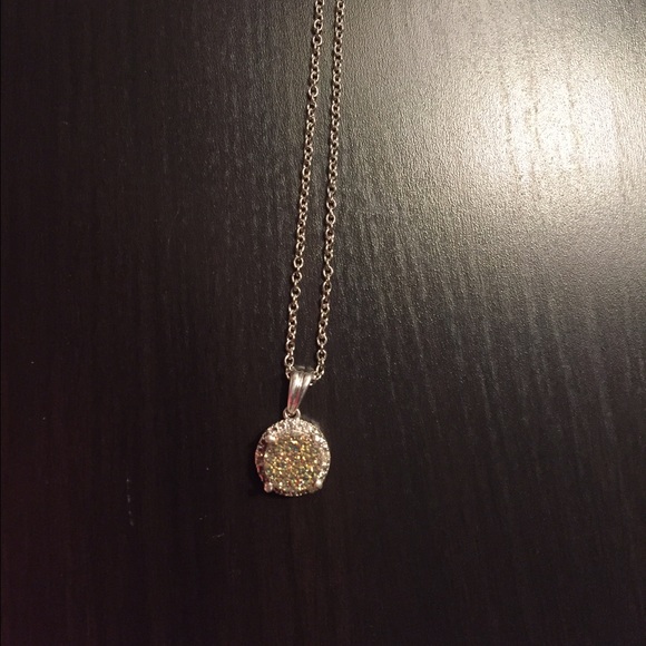 Drusy Quartz necklace - Picture 2 of 2