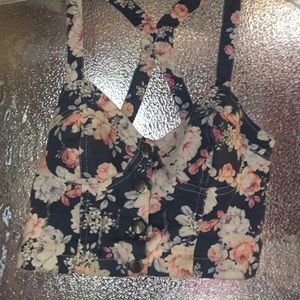 Floral crop top
