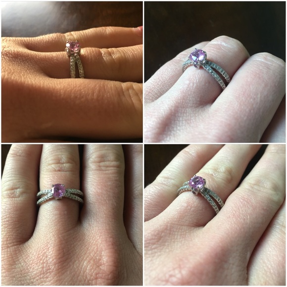 Sapphire engagement ring - Picture 4 of 4