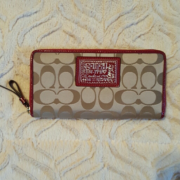 Coach Handbags - Authentic Coach Wallet FIRM PRICE