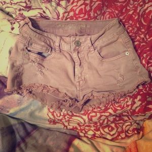 Size 0 pink American Eagle Outfitters shorts.
