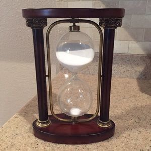 Cherry Wood Hour Glass