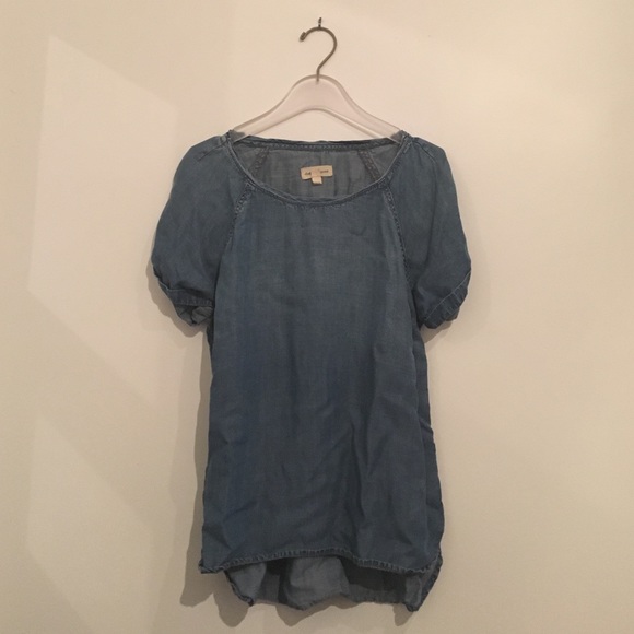 Cloth & Stone denim short sleeve top