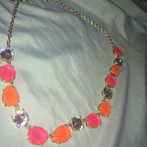JCrew short neck gemmed necklace