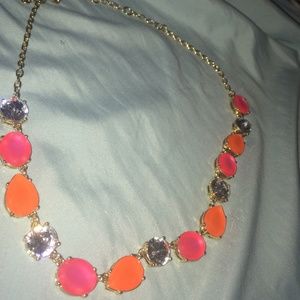 JCrew short neck gemmed necklace