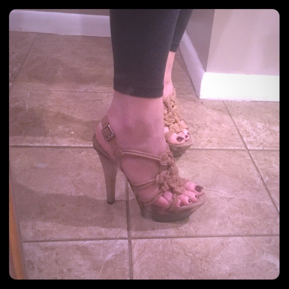 BCBG Platform Sandal