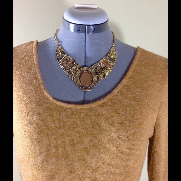 BOUTIQUE WOOL & LACE EMPIRE WAIST DRESS - Picture 3 of 3