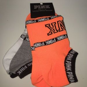 Pink Victoria secret socks
