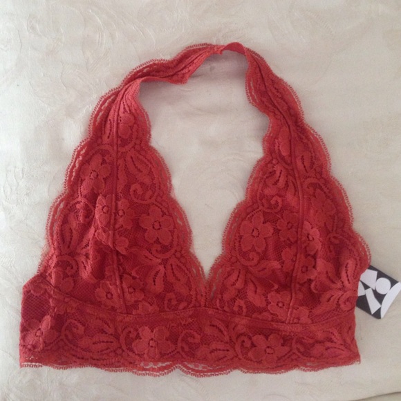 NWT Urban Outfitters Lace Halter Bralette