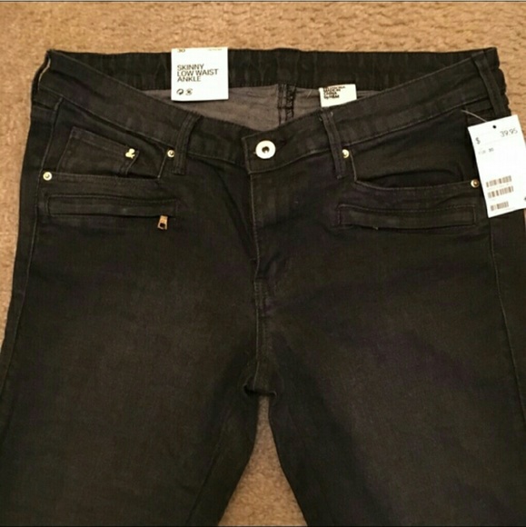 Moto style H&M skinny jeans - Picture 2 of 3