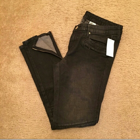 Moto style H&M skinny jeans - Picture 3 of 3