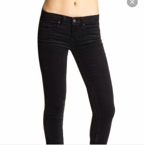 GAP Black Corduroy Jean Leggings